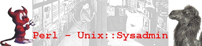 Perl - Unix::Sysadmin